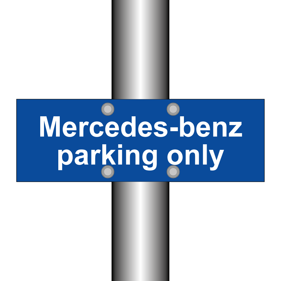 Mercedes-benz parking only