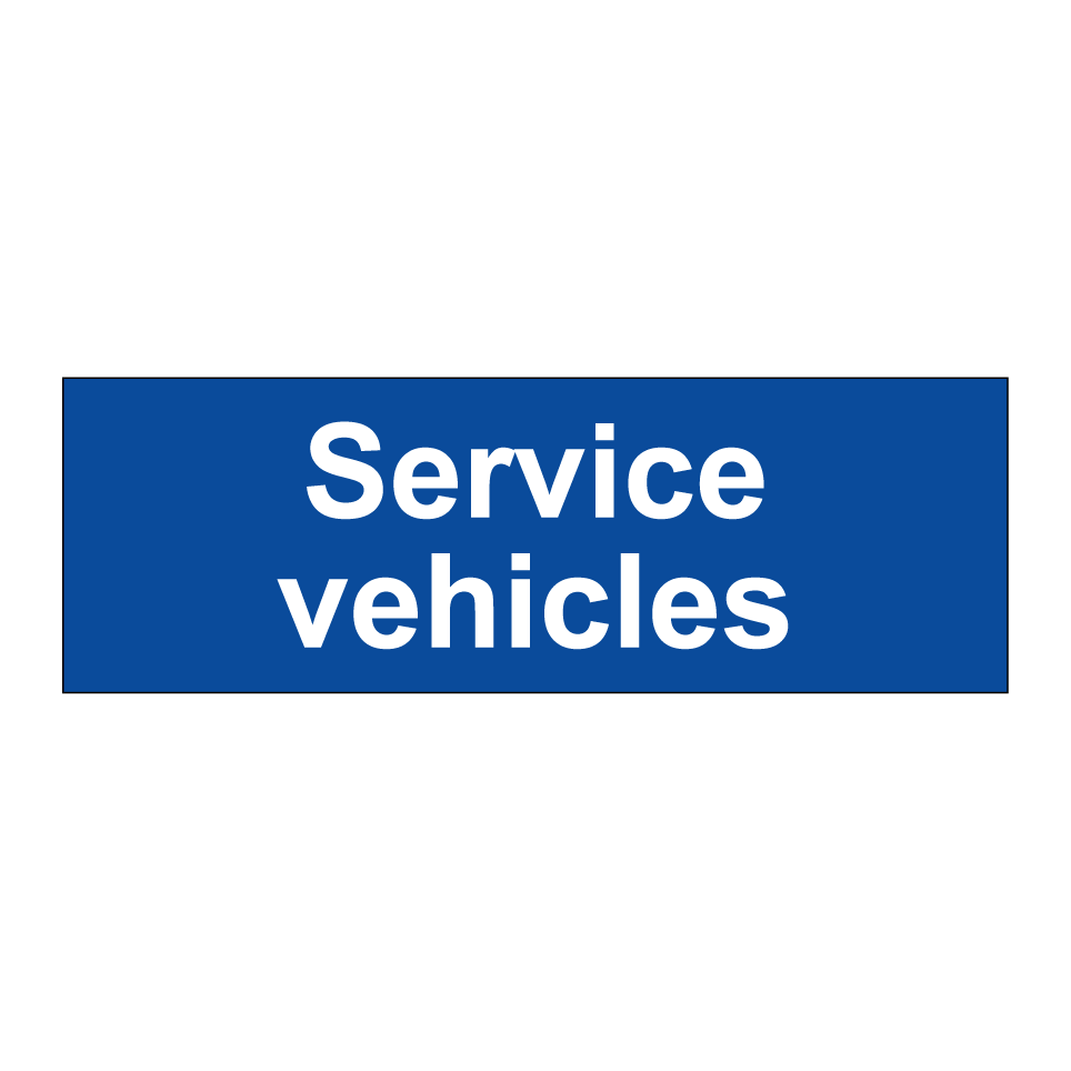 Service vehicles