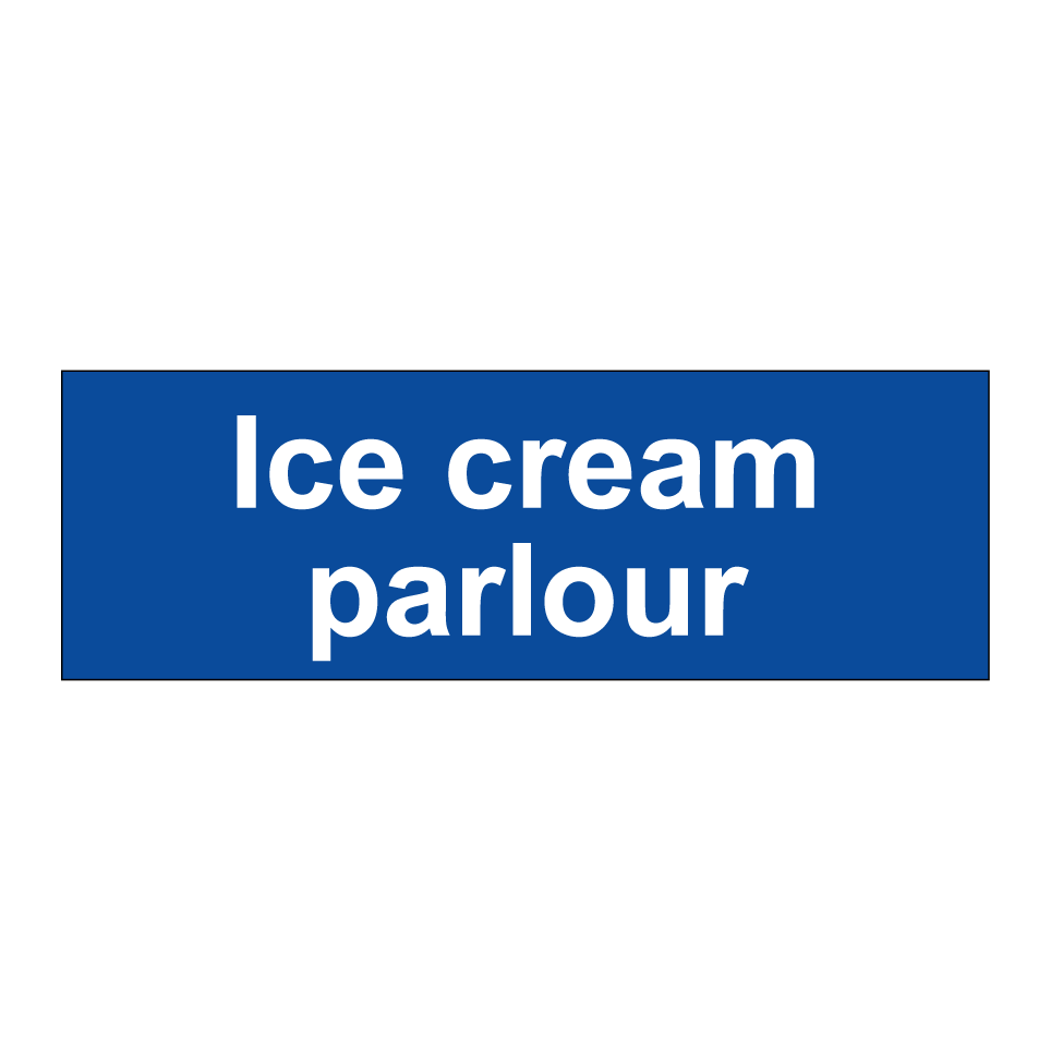 Ice cream parlour