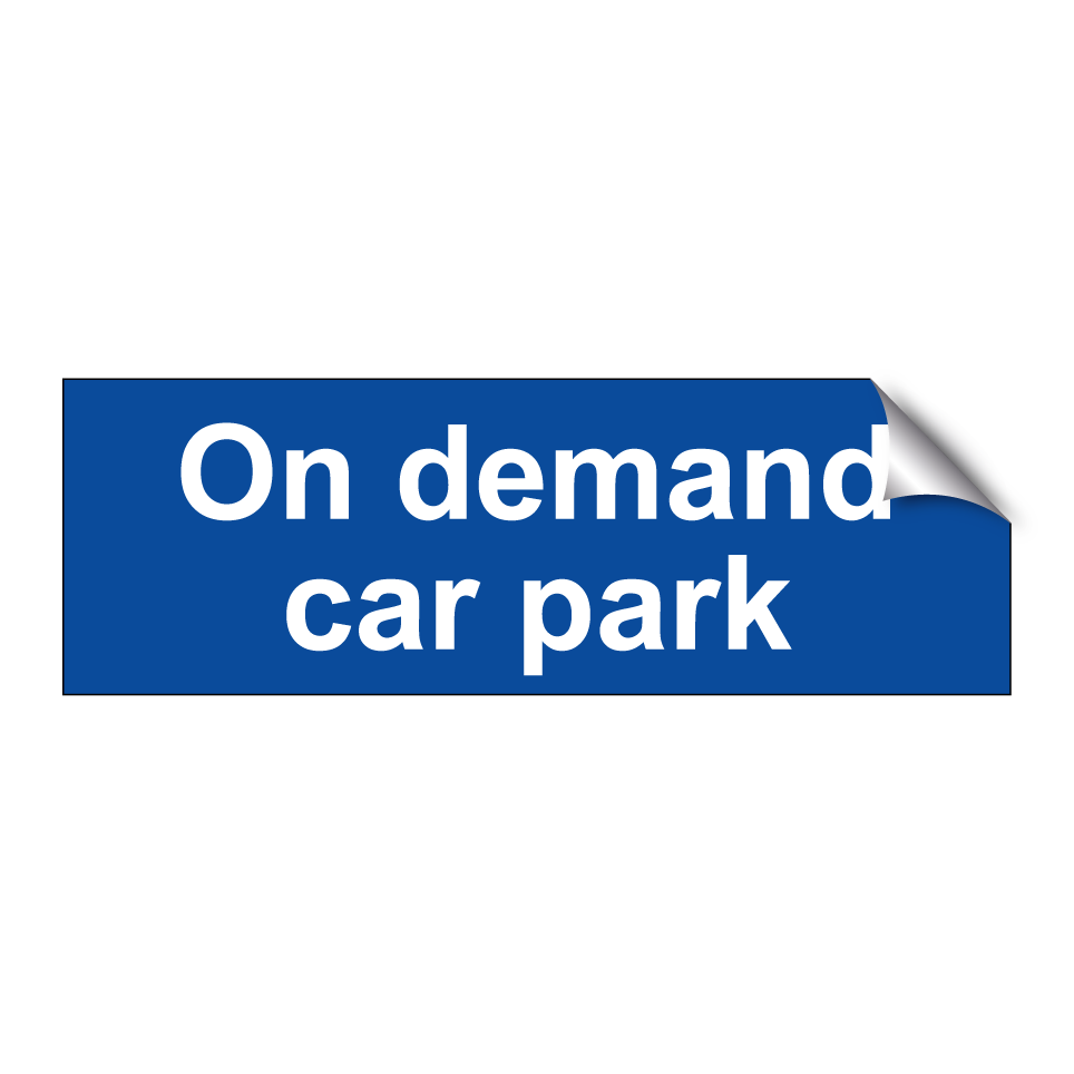 On demand car park