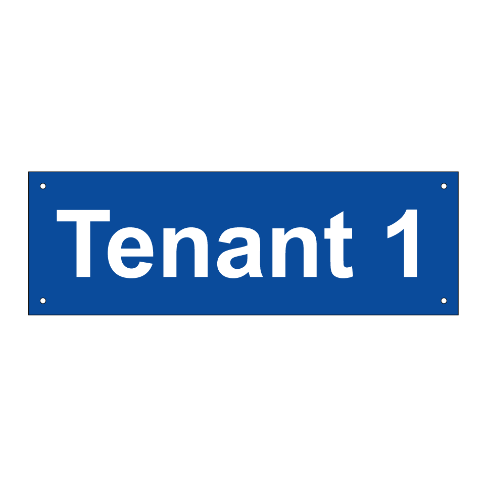 Tenant 1