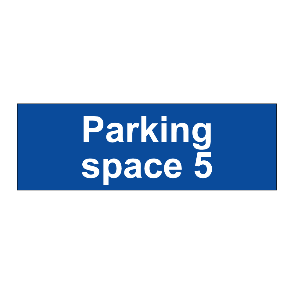 Parking space 5