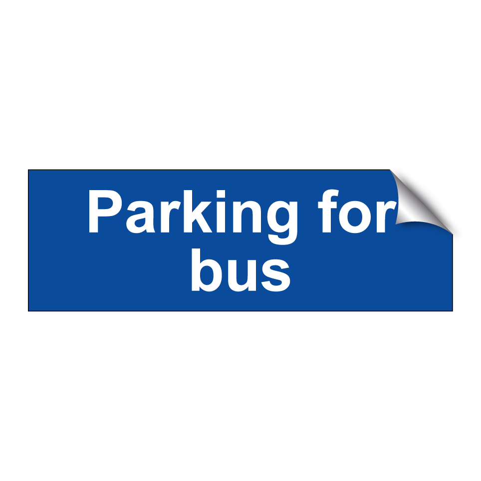 Parking for bus