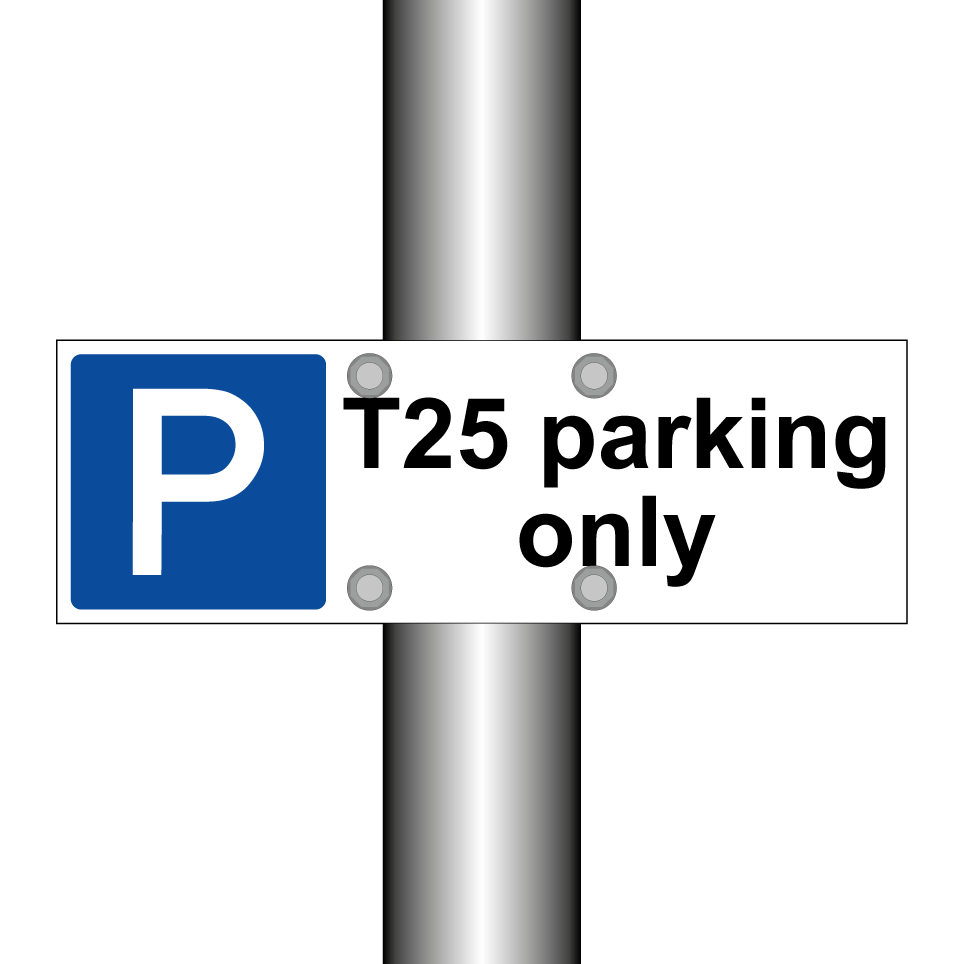 T25 parking only