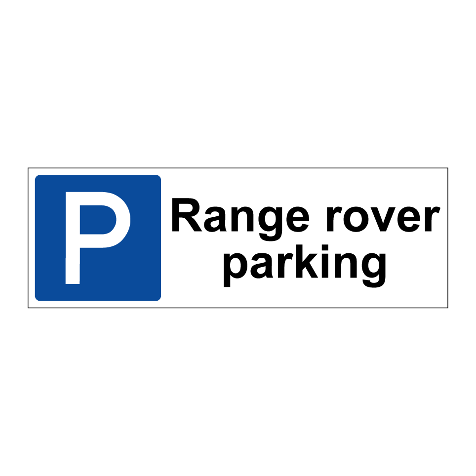 Range rover parking