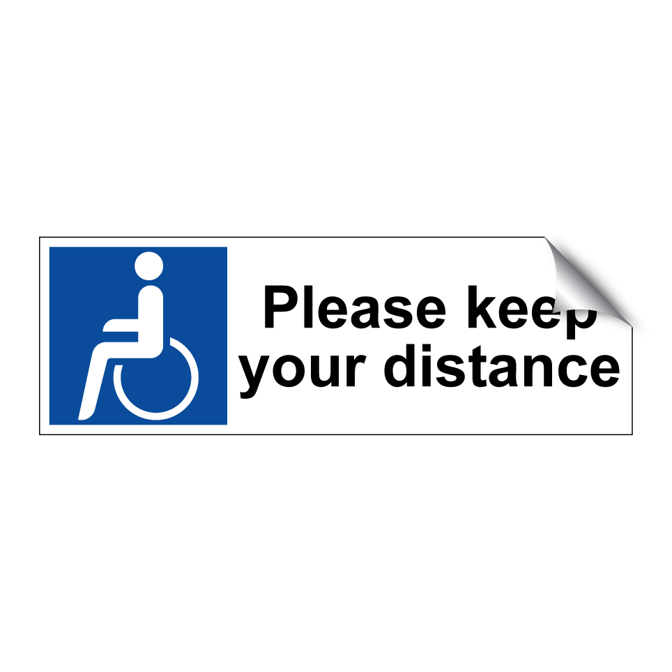 Please keep your distance