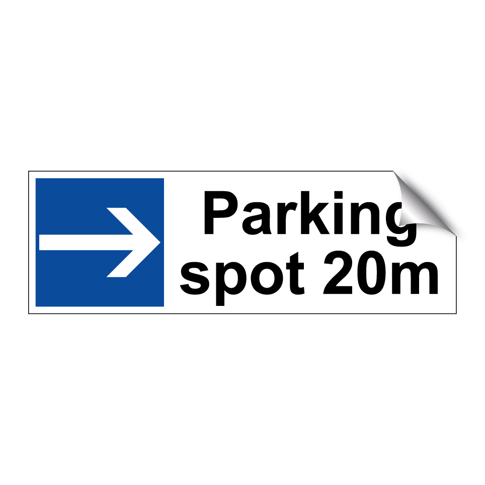 Parking spot 20m