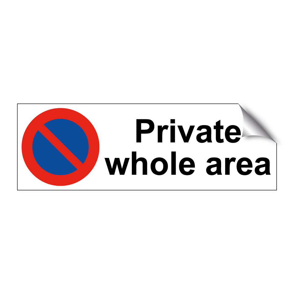Private whole area