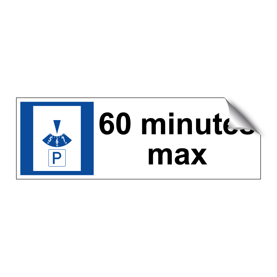 60 minutes max