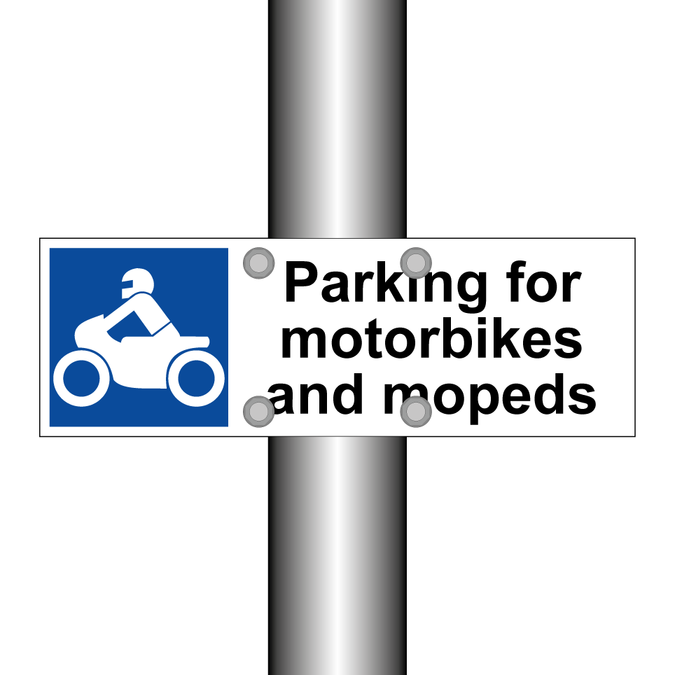 Parking for motorbikes and mopeds