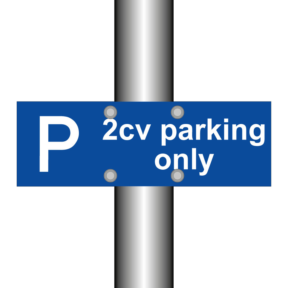 2cv parking only