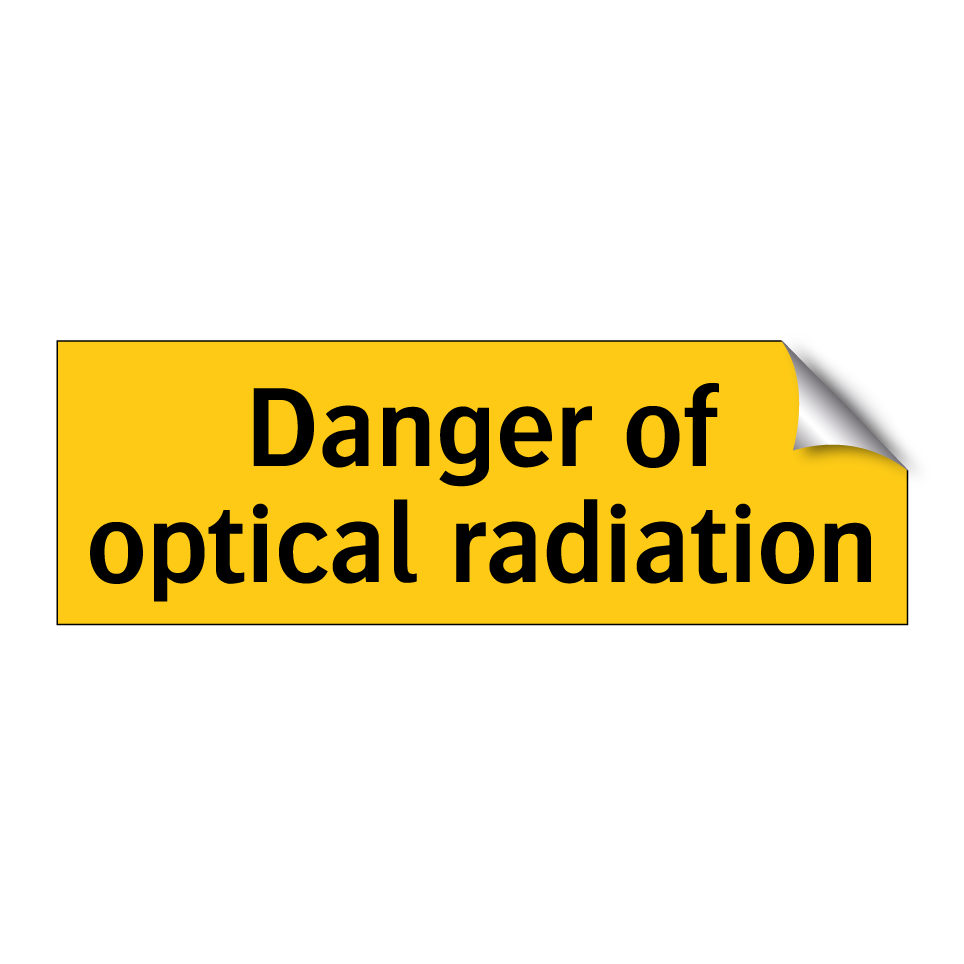 Danger of optical radiation