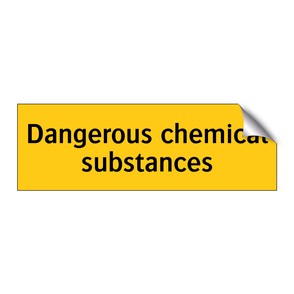 Dangerous chemical substances