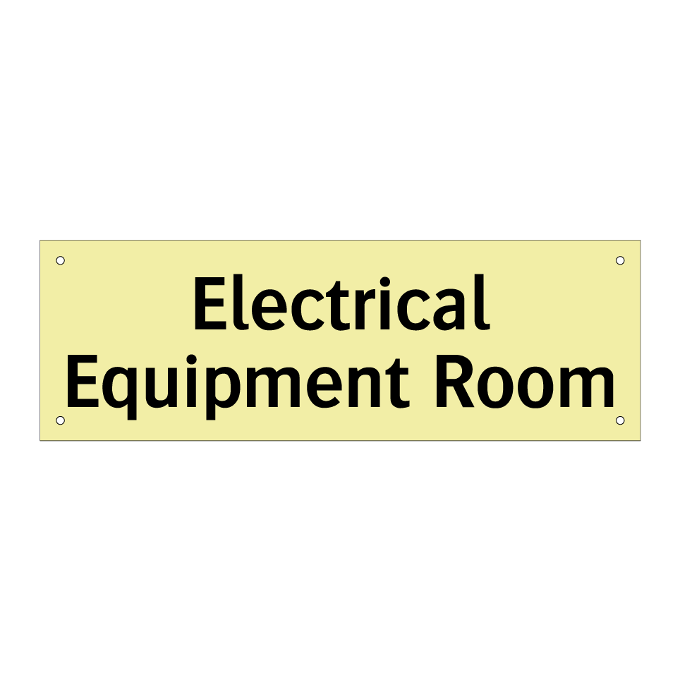 Electrical Equipment Room