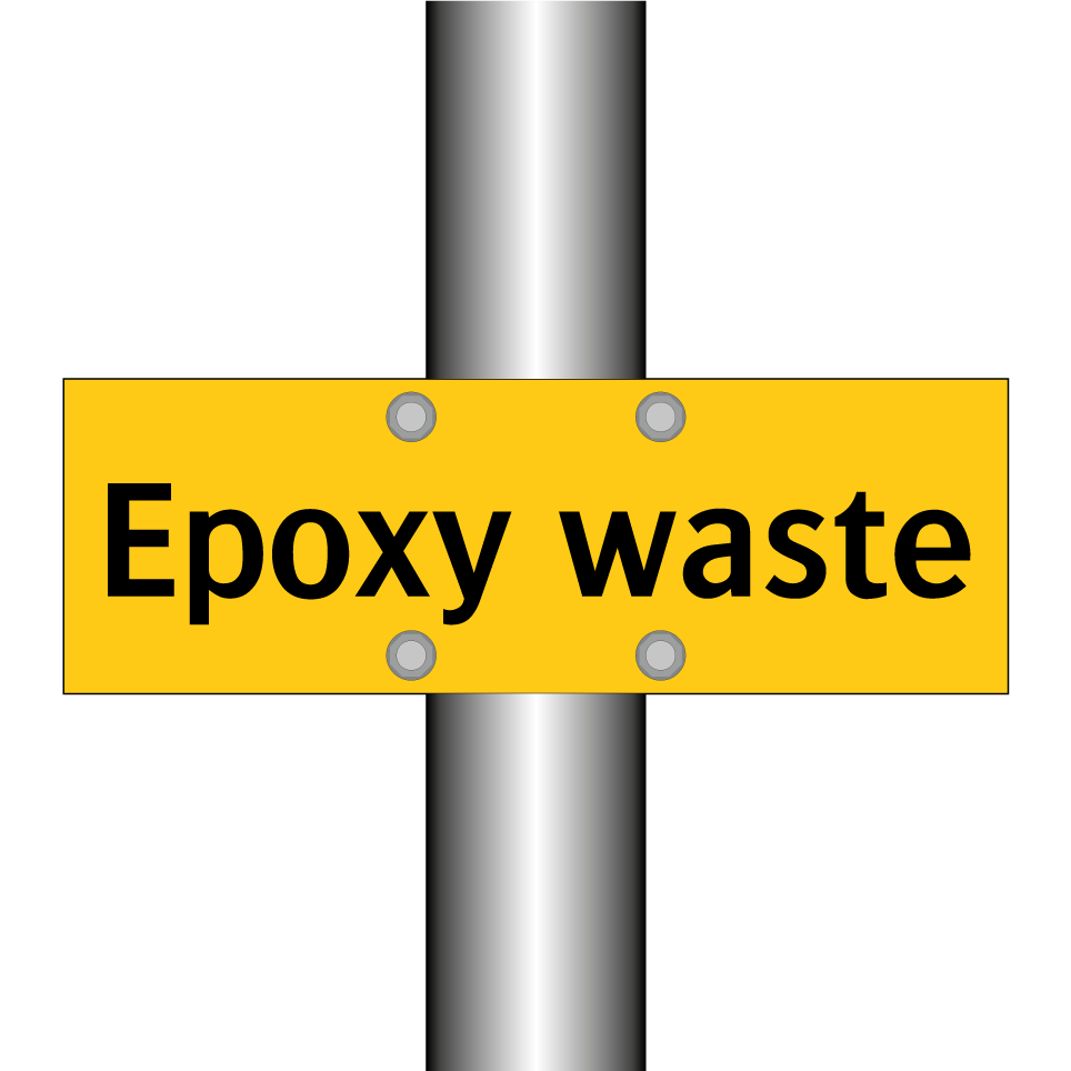Epoxy waste