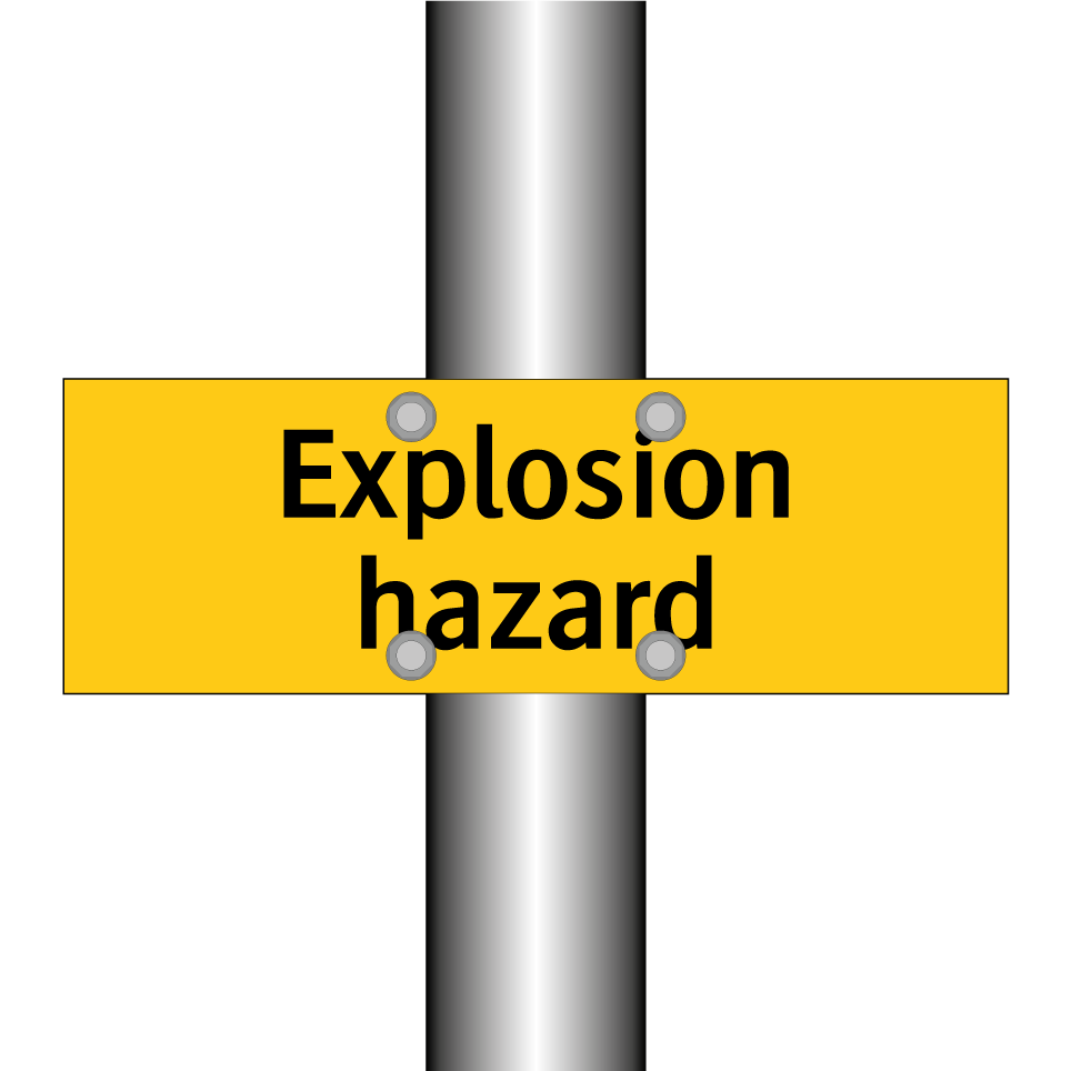 Explosion hazard