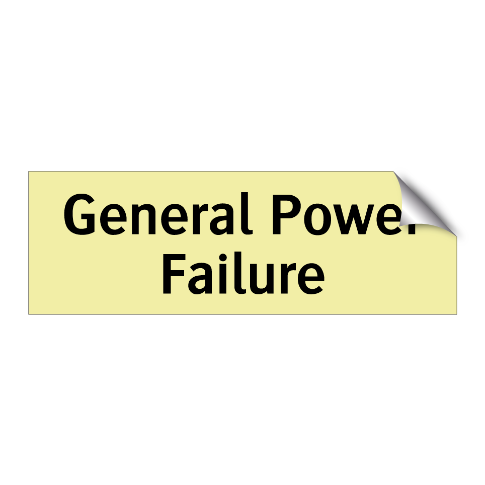 General Power Failure