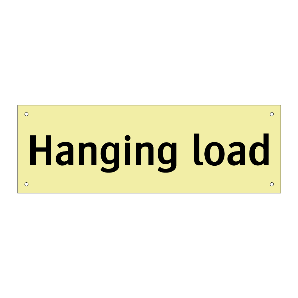 Hanging load