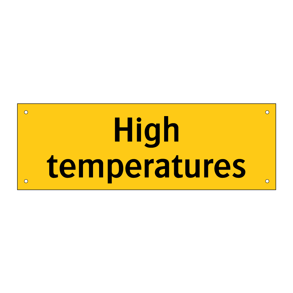 High temperatures