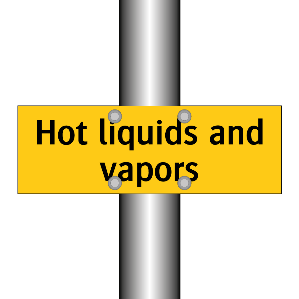 Hot liquids and vapors