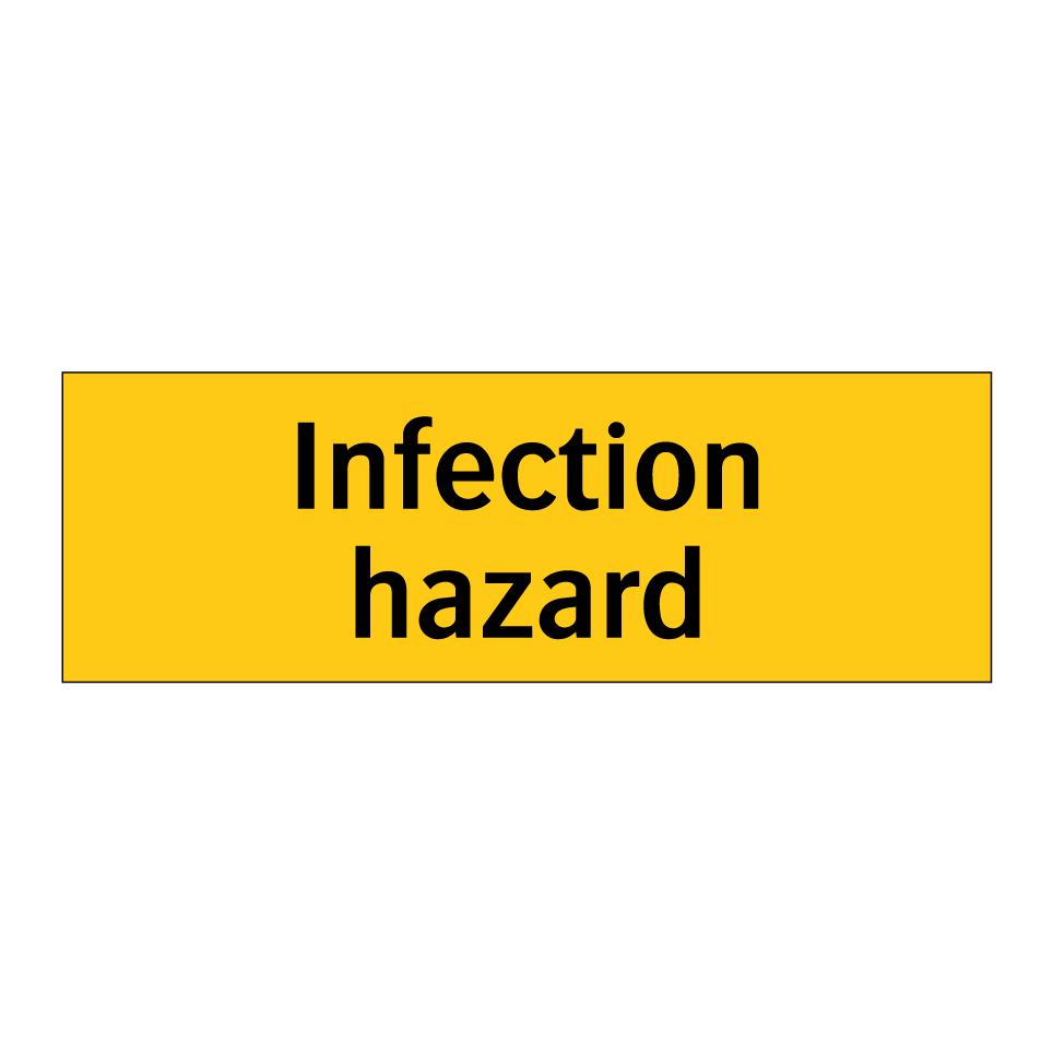 Infection hazard