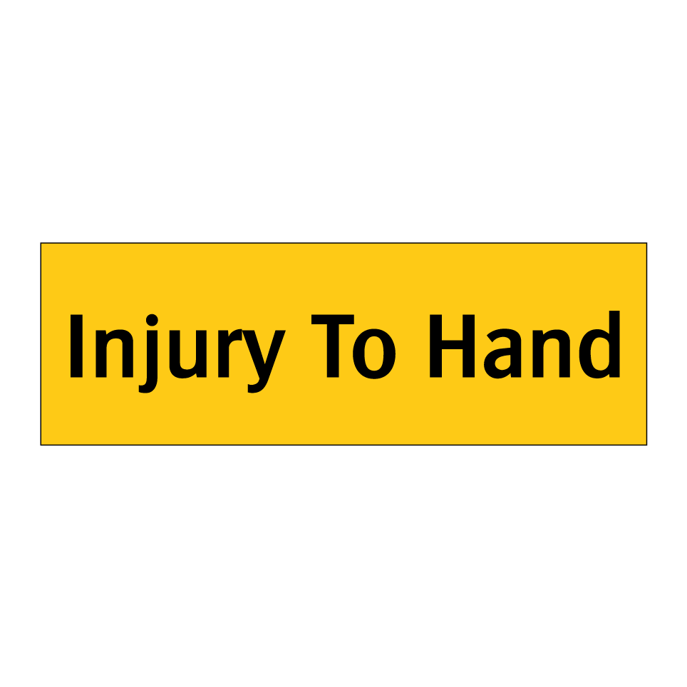 Injury To Hand