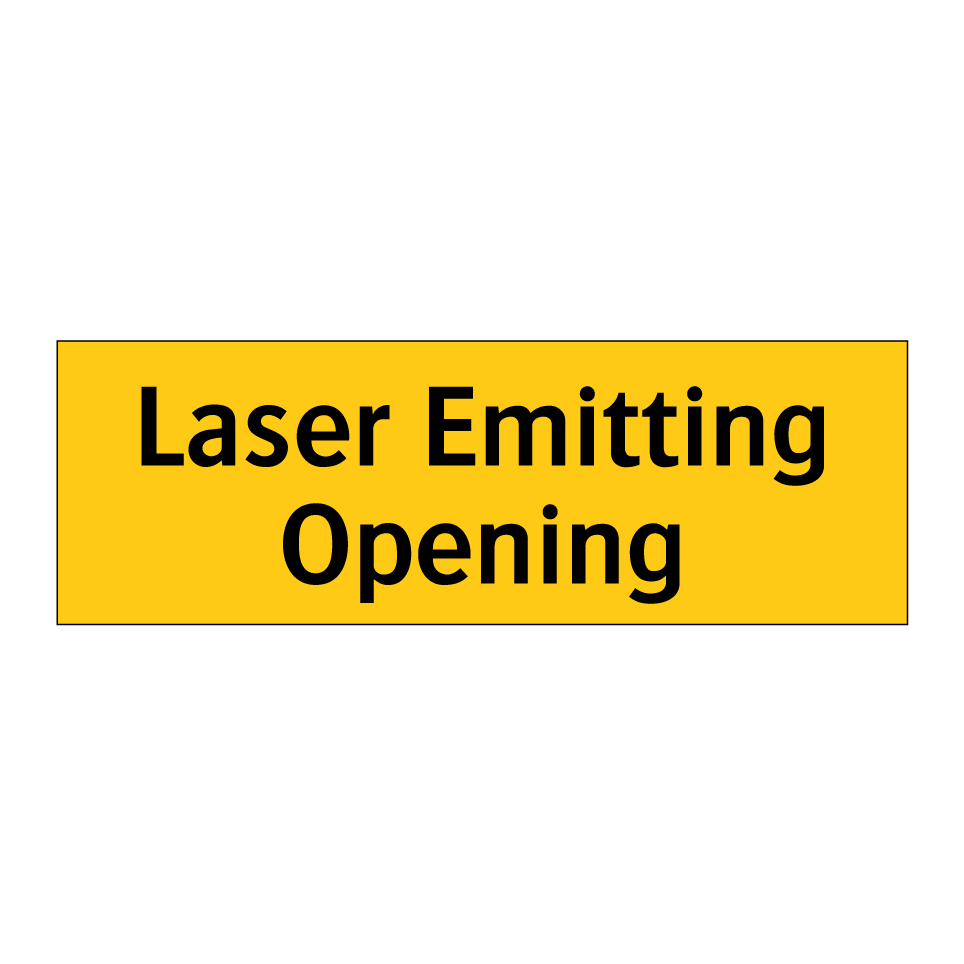 Laser Emitting Opening