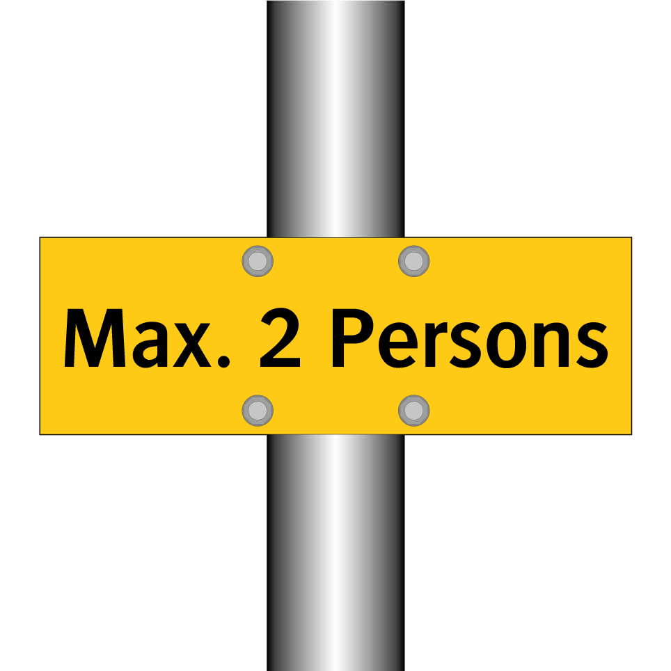 Max. 2 Persons
