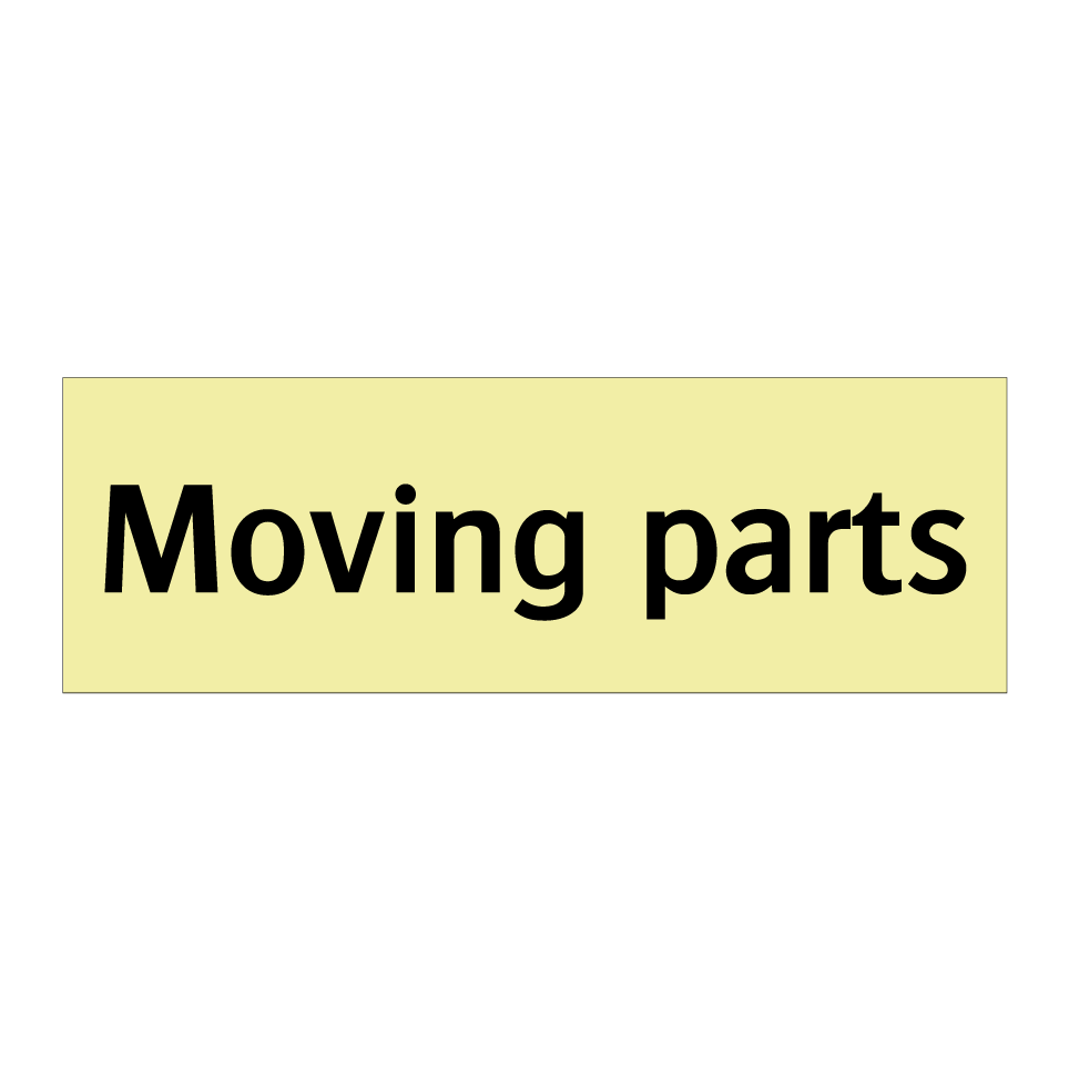 Moving parts