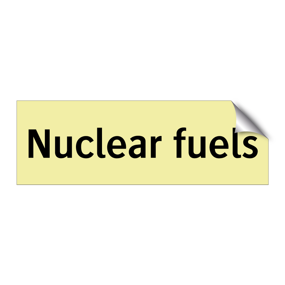 Nuclear fuels