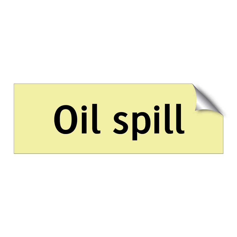 Oil spill