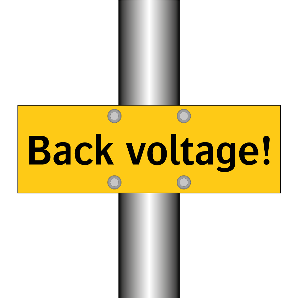 Back voltage!