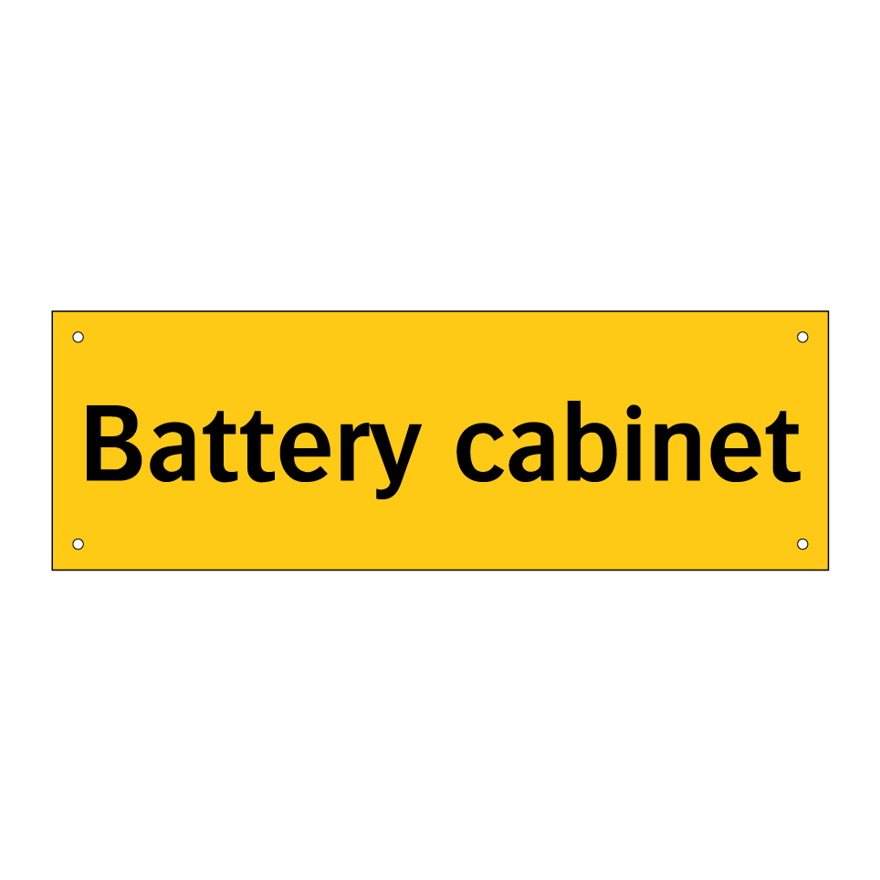 Battery cabinet