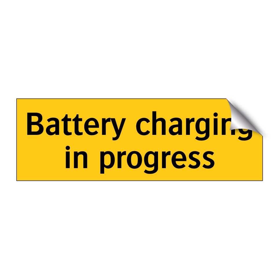 Battery charging in progress