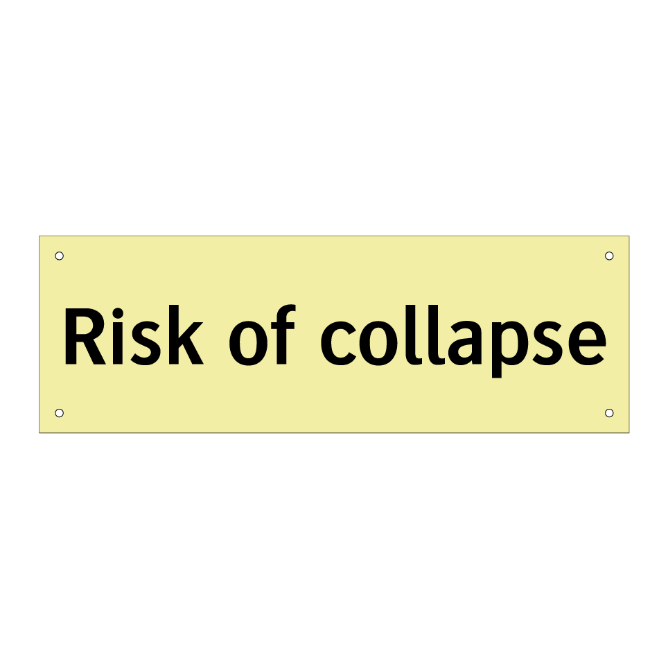 Risk of collapse