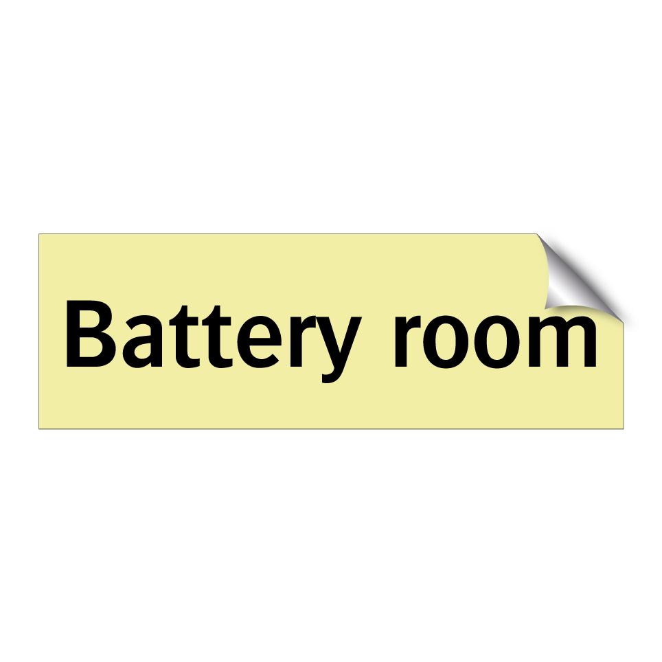 Battery room