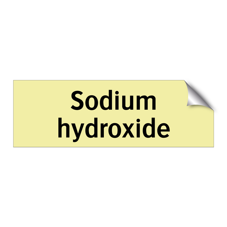 Sodium hydroxide