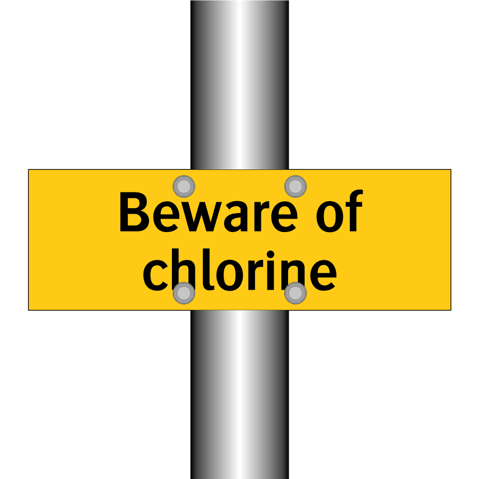 Beware of chlorine