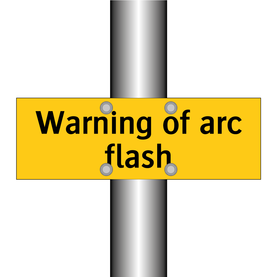 Warning of arc flash