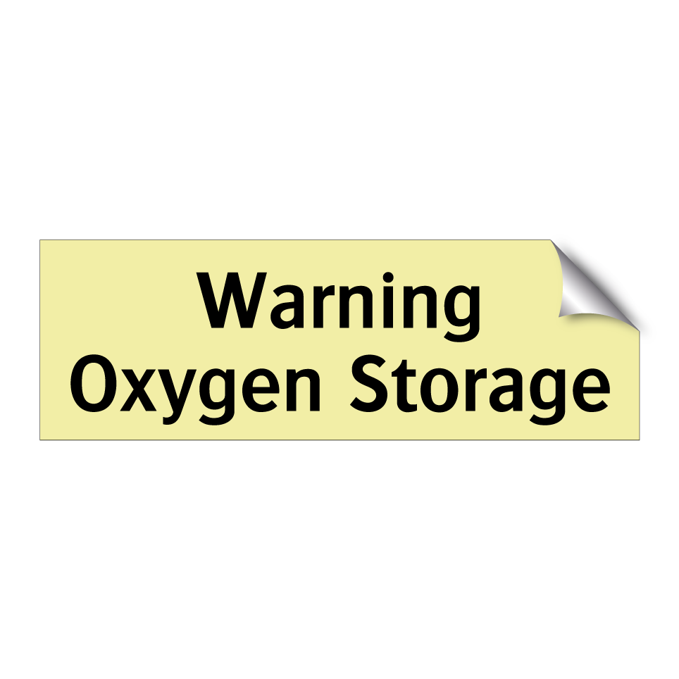 Warning Oxygen Storage