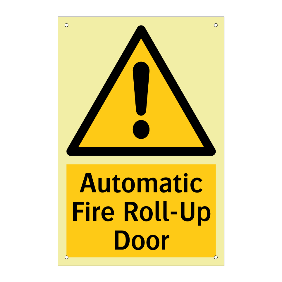 Automatic Fire Roll-Up Door