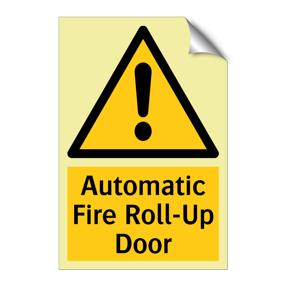 Automatic Fire Roll-Up Door