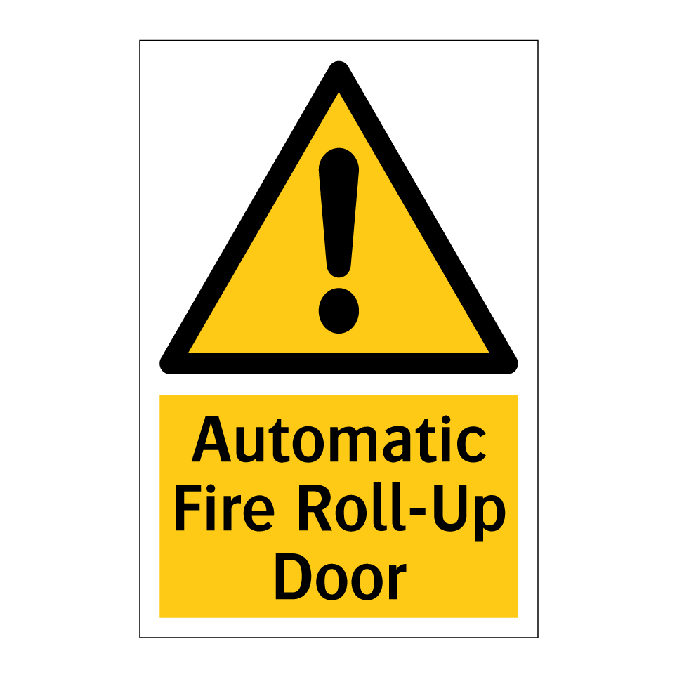 Automatic Fire Roll-Up Door