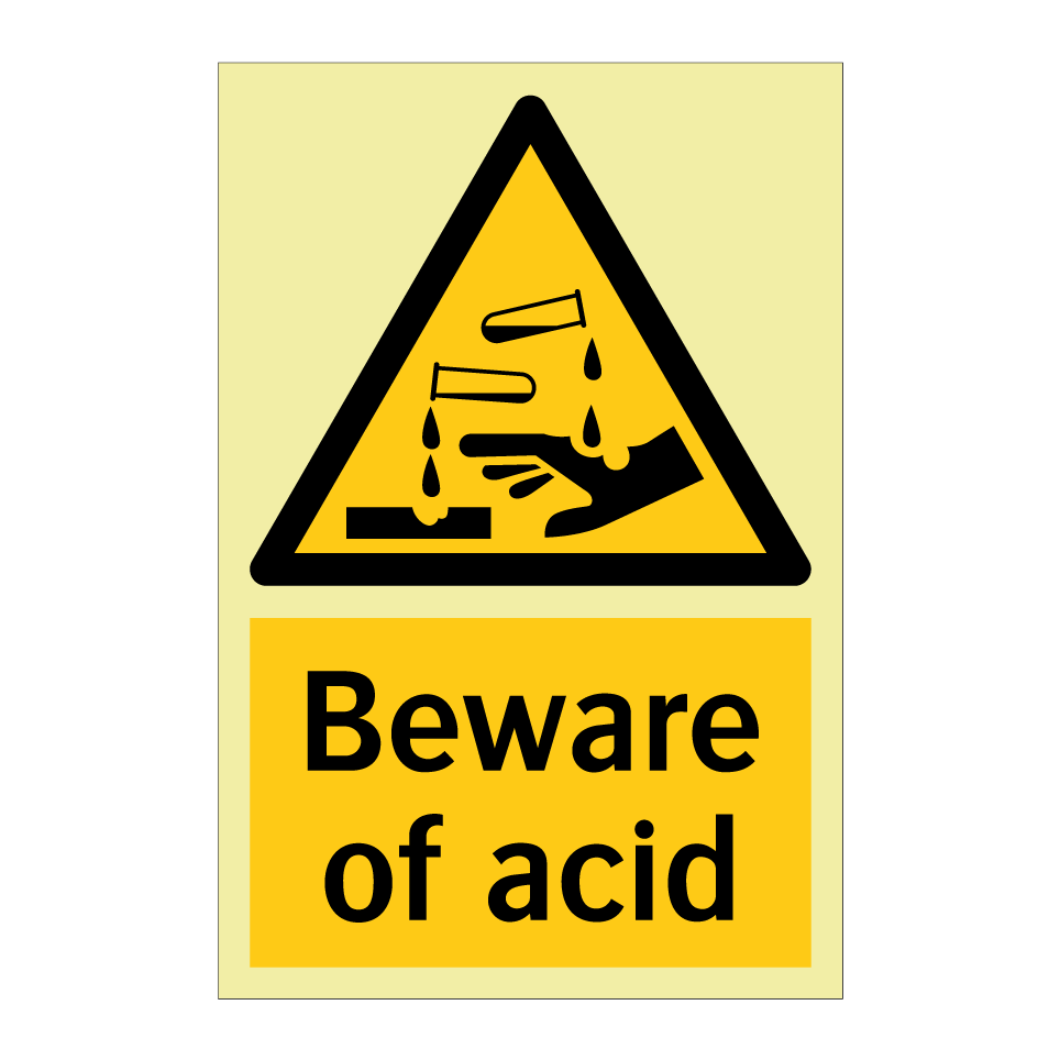 Beware of acid