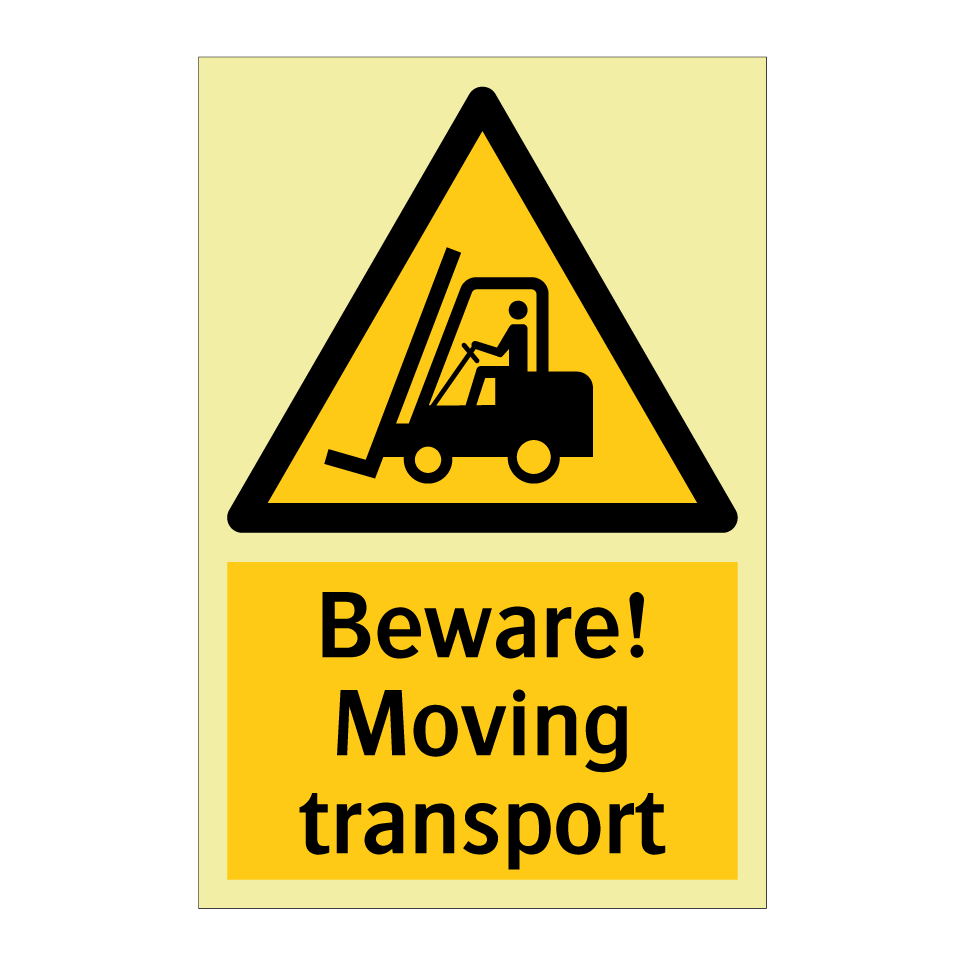 Beware! Moving transport