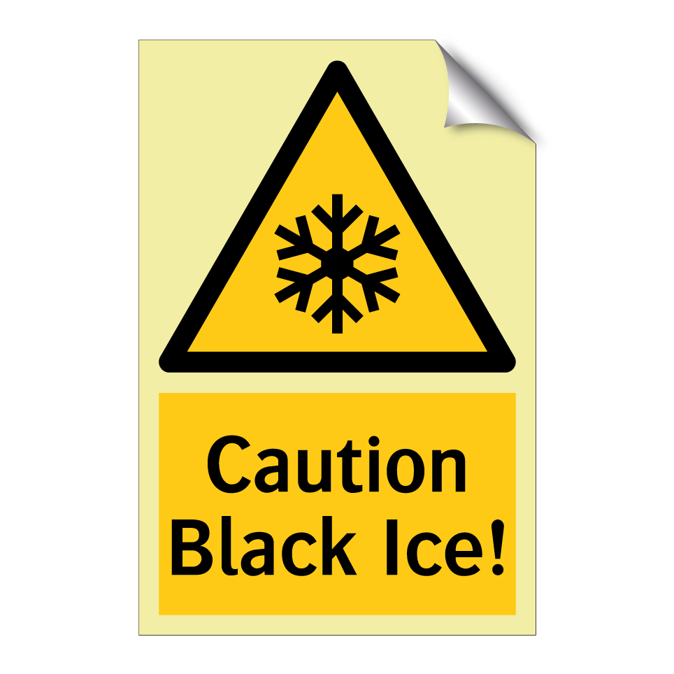 Caution Black Ice!