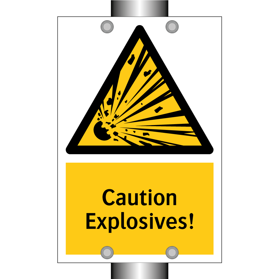Caution Explosives!