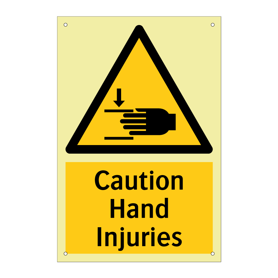 Caution Hand Injuries
