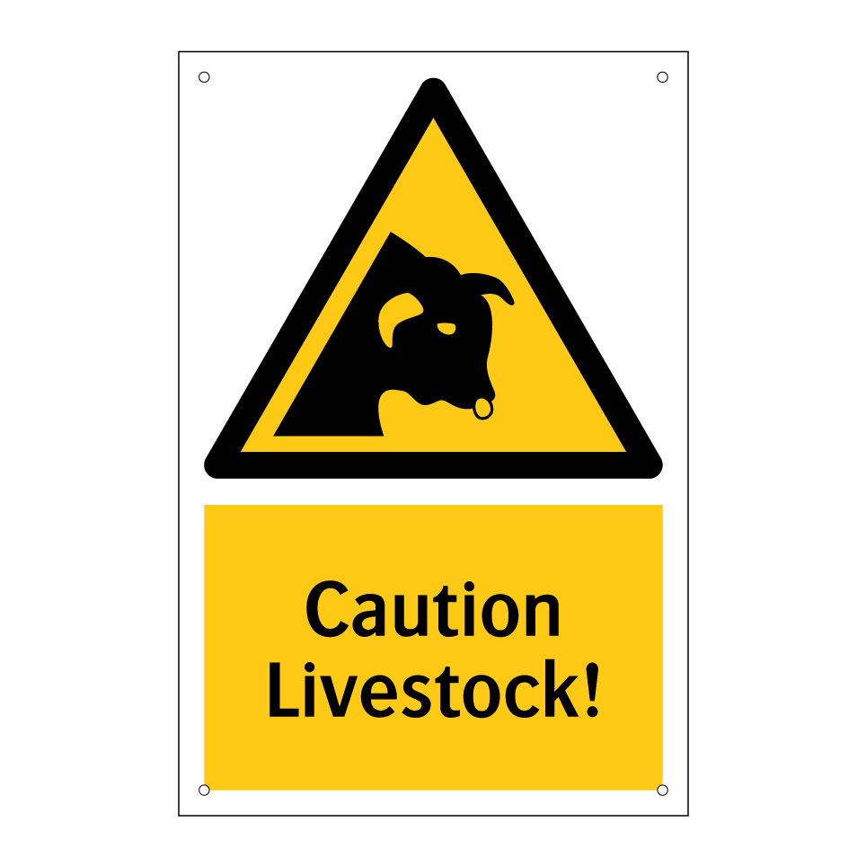 Caution Livestock!