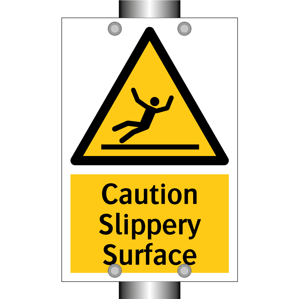 Caution Slippery Surface